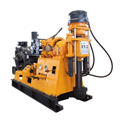 XY-3 Core Sample Drill Rig 100/250/300/600m profondità 300/200/150/75mm diametro del foro