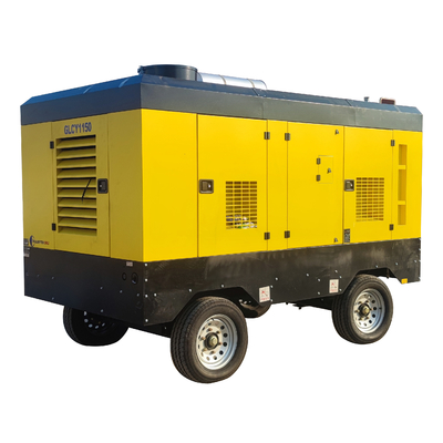 GLORYTEK che perfora il portatile del compressore d'aria di Strumenti di perforazione Diesel Engine Driven per l'industriale