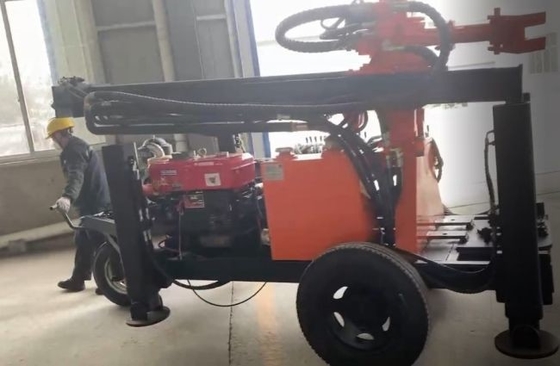 Foratura portatile per pozzi idrici GL130T in aree strette