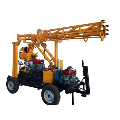 Impianto di perforazione di trapano a quattro ruote del pozzo d'acqua del rimorchio XY-1/XY-1A/GL200/GL250/GL300