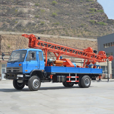 400 m di profondità pozzo rotativo per l'acqua pozzo di trivellazione Rig idraulica Dth camion montato