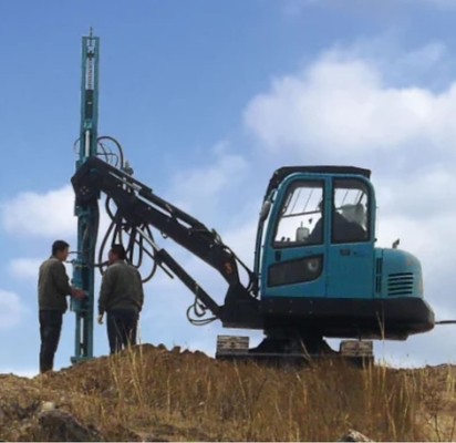 estrazione mineraria di 30m Blasthole e materiale di trivellazione 2.4Mpa ad alta pressione per l'ancoraggio del pendio