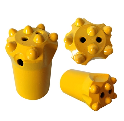 40mm 6 bottoni 7 bottoni utensili a inserti affusolati da 7 gradi che perforano Strumenti di perforazione per estrarre