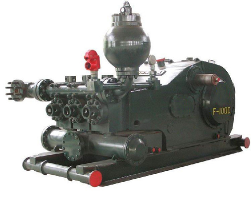 Pompa per fanghi di perforazione a semplice effetto orizzontale del pistone 3-Cylinder di serie di F per i progetti di perforazione del giacimento di petrolio