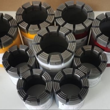 Campionatura del Diamond Impregnated Drill Bit, hard rock del Hq Diamond Core Bit For Soft
