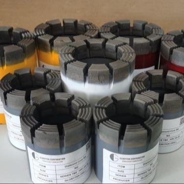Campionatura del Diamond Impregnated Drill Bit, hard rock del Hq Diamond Core Bit For Soft