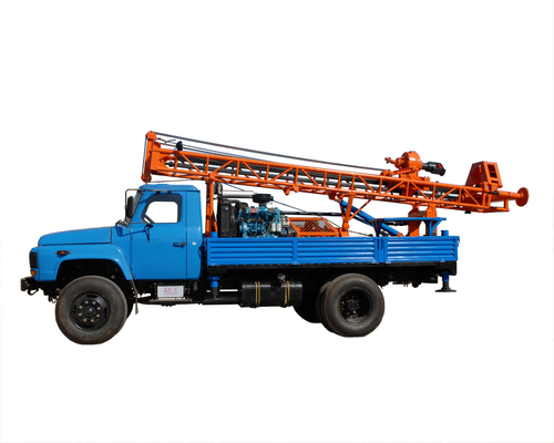 Materiale di trivellazione 400m del pozzo trivellato del motore diesel del camion di GL-III