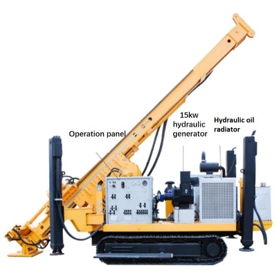 trapano idraulico Rig Machine For Core Sampling di esplorazione del cingolo di 800m