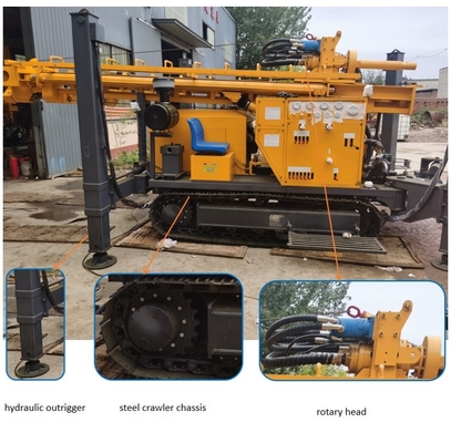 Pompa di fanghi di perforazione di Rig High Power For Air del trapano del pozzo d'acqua del pozzo trivellato di GL300S