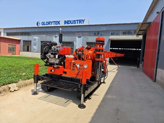 Il centro minerale del pozzo trivellato delle piattaforme di produzione di esplorazione del cingolo portatile di Glxy-2t 500m