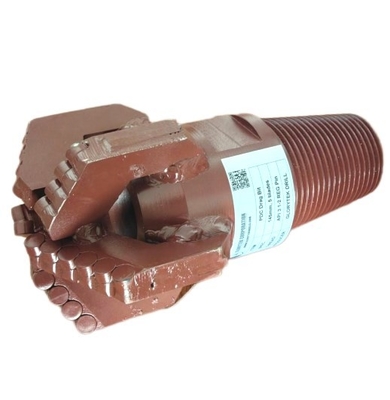145 mm Pdc Drag Bit Dent Drill in formazioni rocciose o pozzi d'acqua