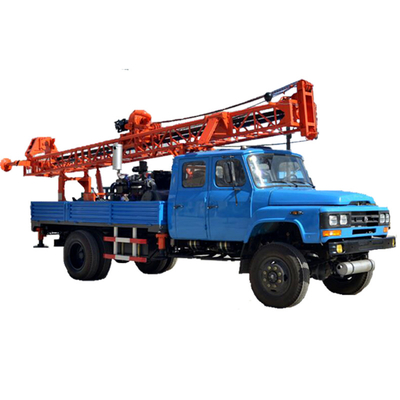 Geotecnica di rilevamento di pozzo di trivellazione camion montato per 150 mm di diametro del foro
