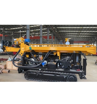 Chassis del crawler Full Hydraulic Exploration Drilling Rig Glxd-4 per il campionamento di roccia profonda