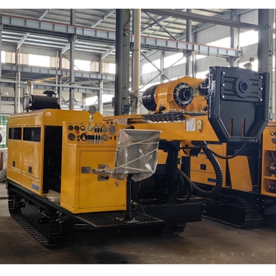 Glxd-4 Rig di esplorazione mineraria idraulica su basi a rotaia