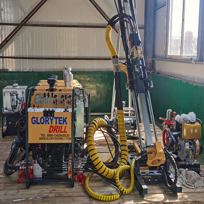 Equipaggiamento per la trivellazione del nucleo portatile in lega di alluminio GL300E / GL500E / GL800E