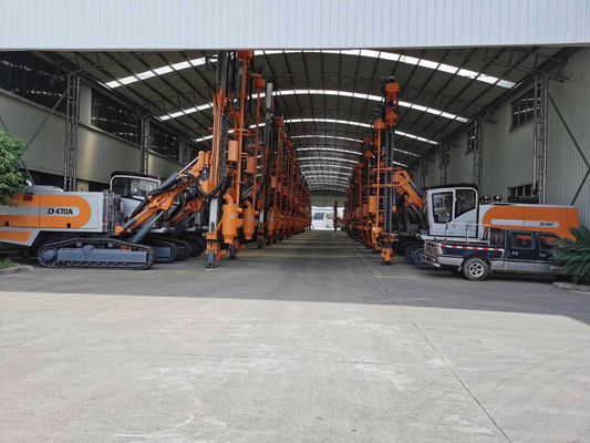 D460A Perforazione DTH ad alta pressione per miniere con motore diesel da 264 kW