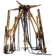 4.65-10.8m Distanze di trivellazione miniere con 120° swing di movimento boom