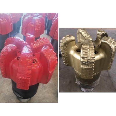 Perforazione di pozzi di roccia PDC Bit / API Thread 6 Nozzle PDC Drill Bit per formazione da morbida a dura