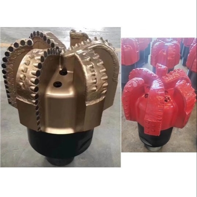 Perforazione di pozzi di roccia PDC Bit / API Thread 6 Nozzle PDC Drill Bit per formazione da morbida a dura