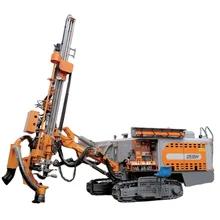 Rig di trivellazione di roccia integrata DTH da 114 mm con capacità di profondezza di buco di 35 m per la trivellazione mineraria