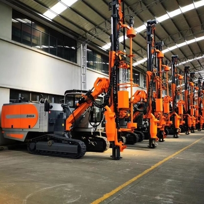 Miniera DTH integrata per trivellazioni di superficie Macchine per trivellazioni di superficie Compressore d'aria incorporato