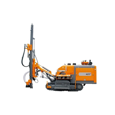 Potente compressore d'aria per la trivellazione di roccia con 5 coppia massima e sistema automatico di manipolazione del tubo di trivellazione