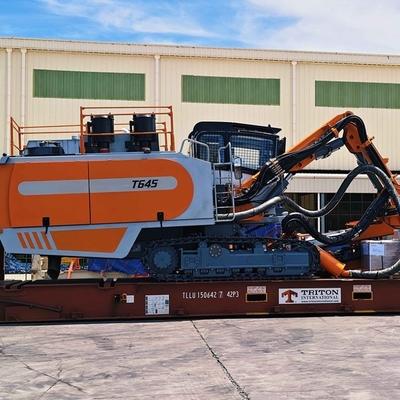 Perforatrici semoventi per fori di mina per l'estrazione di metalli preziosi e brillamento