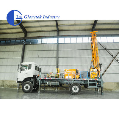 500m Full Hydraulic Truck Water Well Drilling Rig per applicazioni pesanti