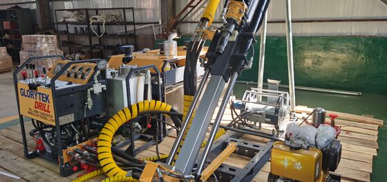 Carotatrice/impianto di perforazione GL300 adatto per l'uso in aree montuose con trasporti scomodi