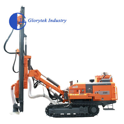 High Efficiency D345 Separated DTH Surface Drill/Drilling Rig with Outstanding Dust Collection Performance
