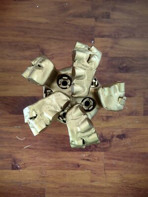 8 1/2 pollici 5 lame PDC per la perforazione di pozzi per acqua con filo API REG