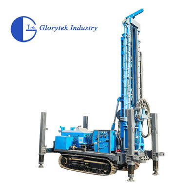 Trivella per pozzi d'acqua tipo cingolato GL600S montata su camion per perforazione di pozzi profondi con profondità massima di 600 m e diametro da 105 a 500 mm