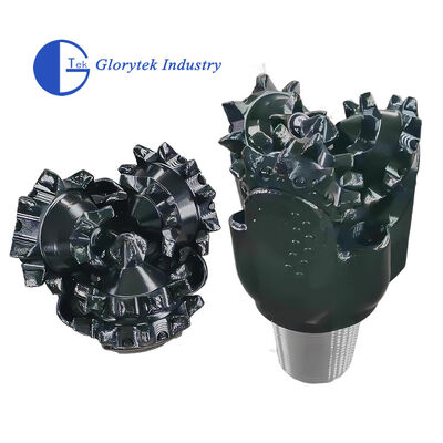 Punta triconica con dente in acciaio da 8 1/2" IADC 217 per trivellazione di pozzi d'acqua, petrolio e gas