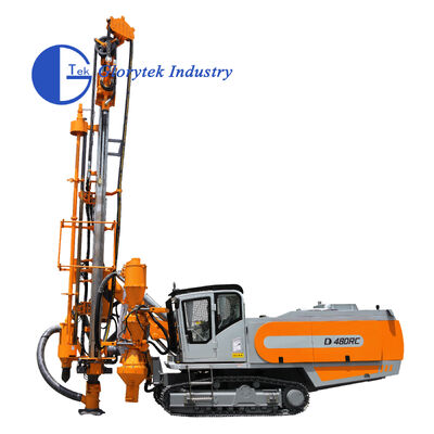 Trapano/impianto di perforazione DTH di superficie integrato per campionamento a circolazione inversa D480RC con diametro del foro 120 -150 mm
