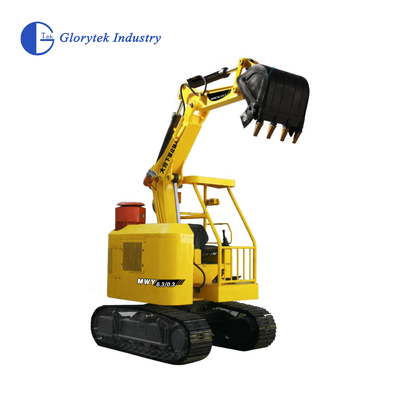6.3T Scavatore sotterraneo per miniere (660V/1140V)    0.3m3 Bucket, 40kN di forza di scavo, Compact Track Loader con opzione di interruttore idraulico